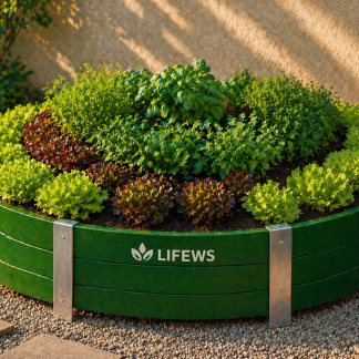 LIFEWS RingGrow Circular Home Garden System – Wood