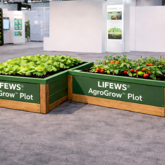 AgroGrow Plot System (Natural Wood Edition)